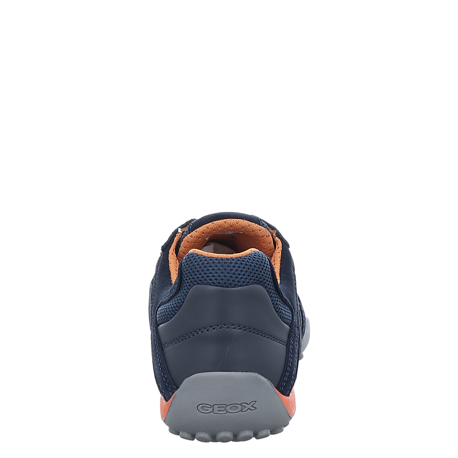 Geox, U Snake L - Scam. Mesh, Veloursleder-Slipper in blau für Herren