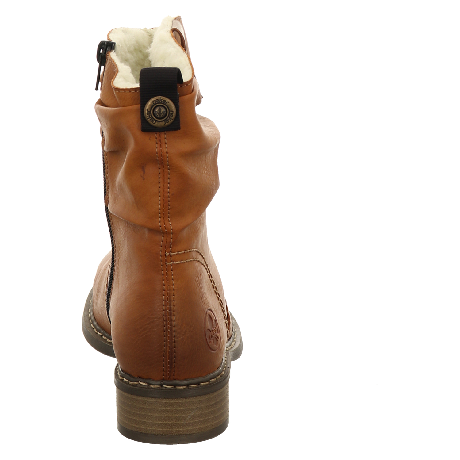 Rieker Stiefeletten Rieker Chelsea Boots Damen Cognac Chelsea