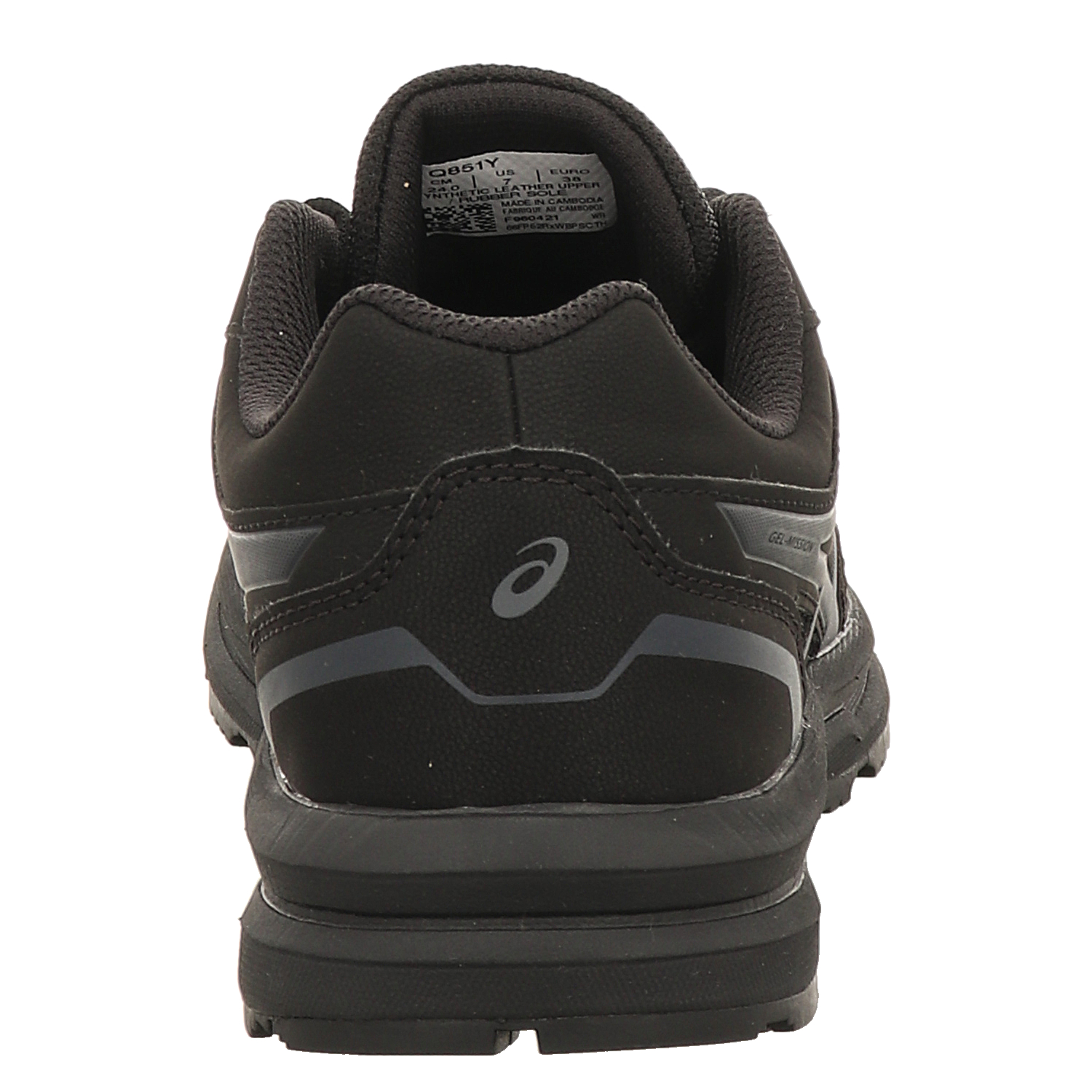 Asics Gel Mission High Tech Wanderschuh in schwarz fur Damen