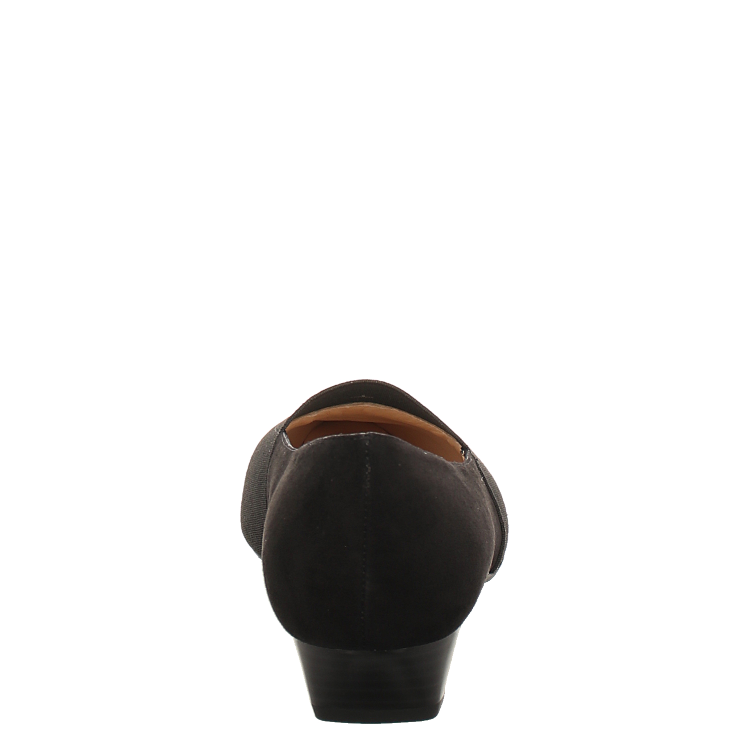 Peter Kaiser, Lagos, klassischer Veloursleder-Slipper in schwarz für Damen