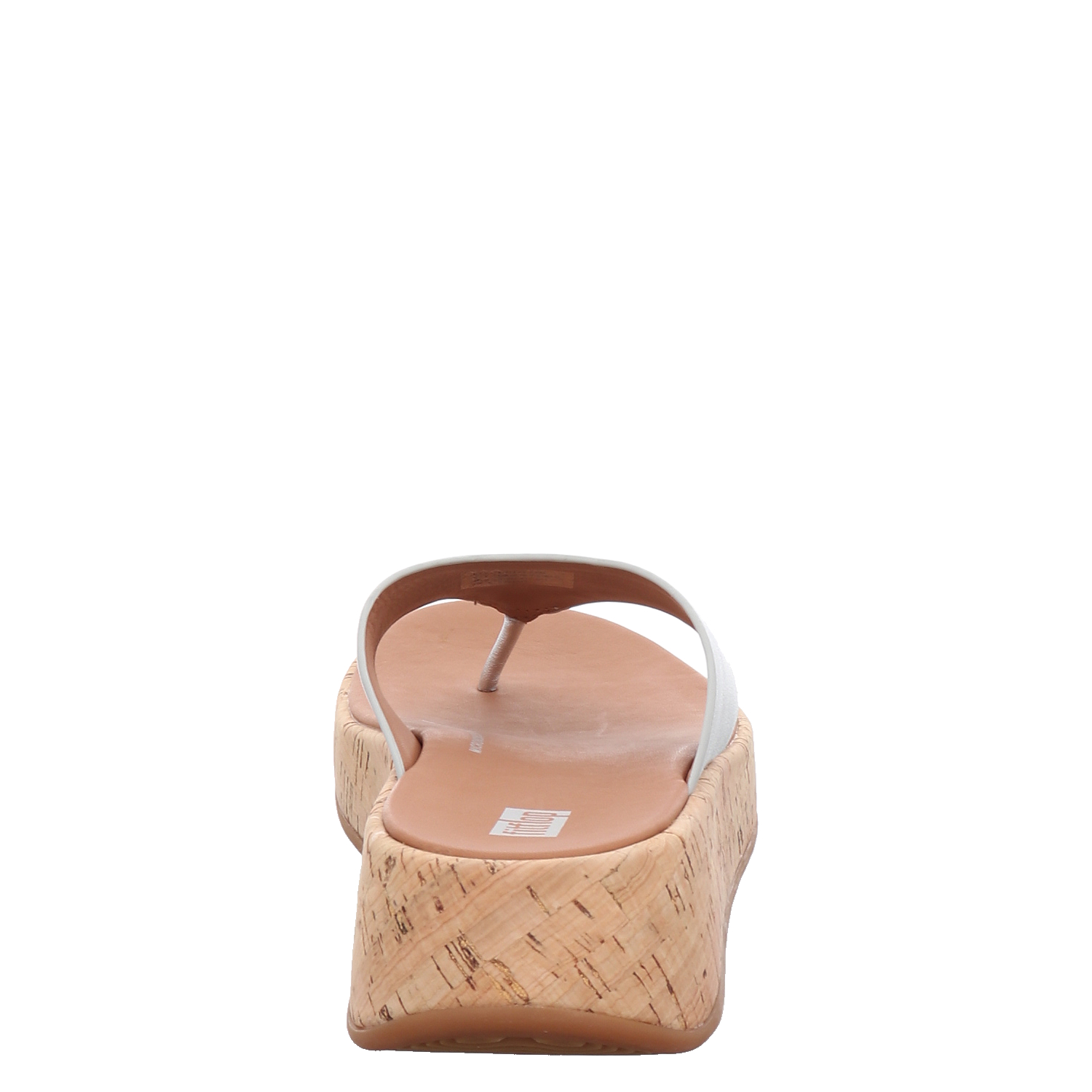 Fitflop, Mode Metallic, Glattleder-Slides & Zehentrenner in silber 