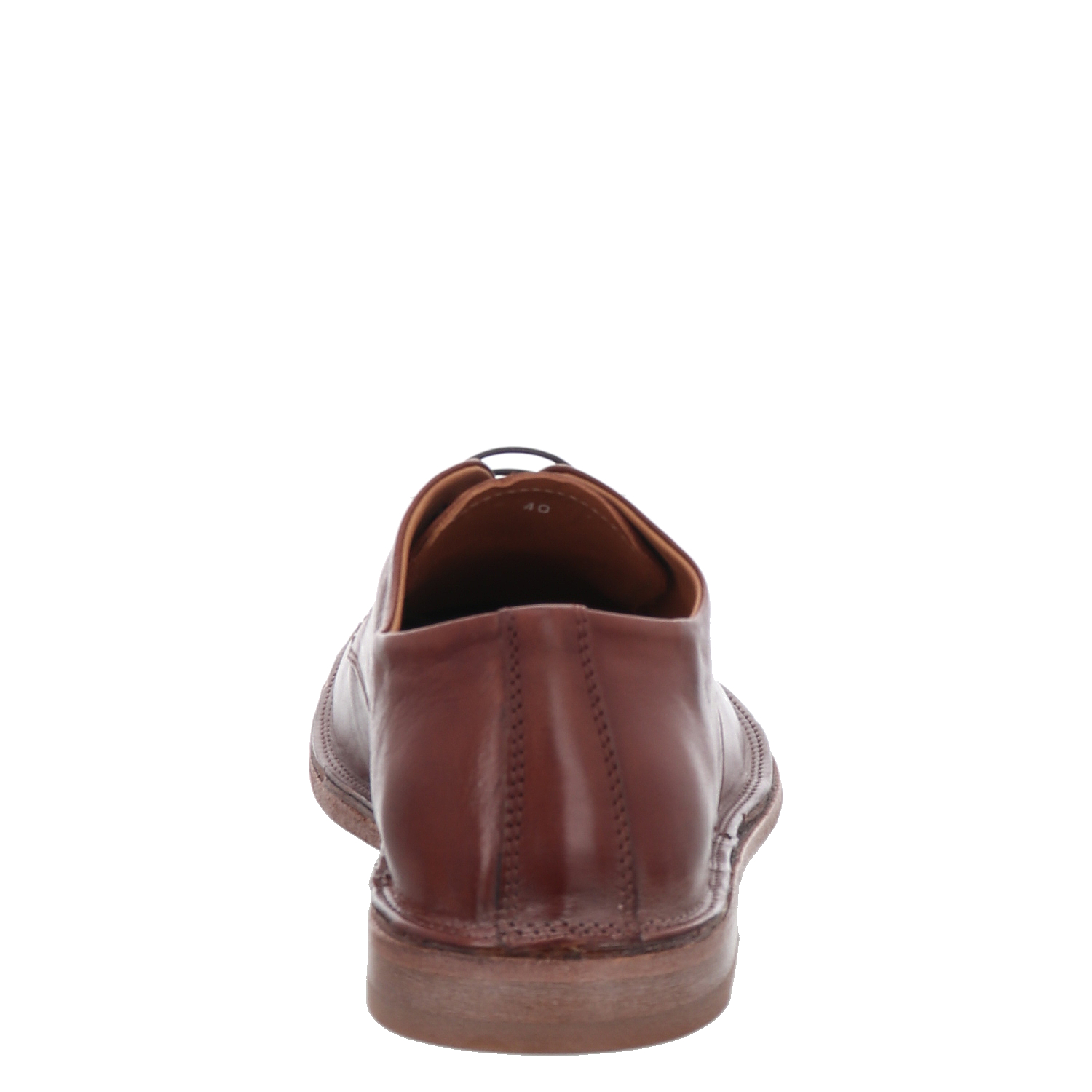 Moma, Allacciata, Glattleder-Halbschuh in braun für Herren 