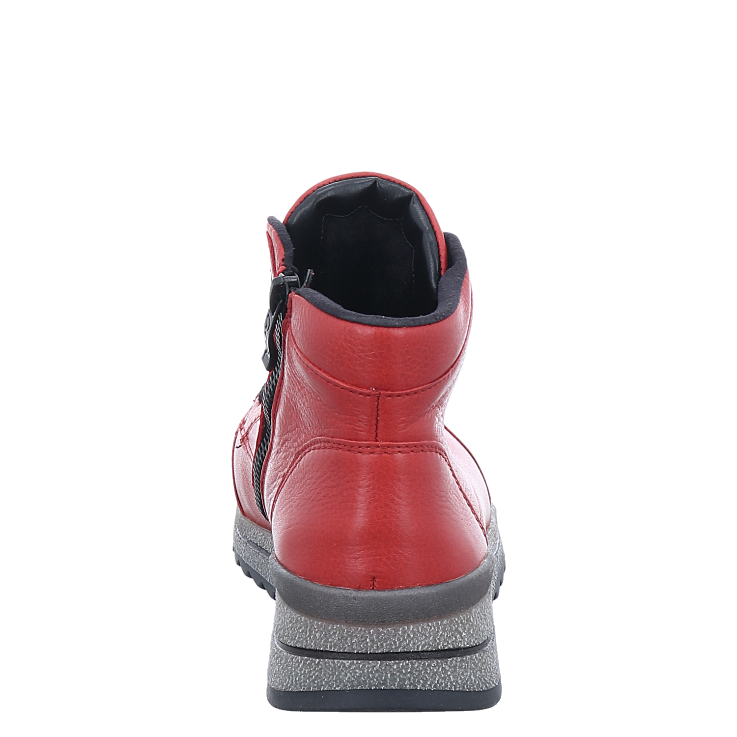 Ara, Osaka, Glattleder-Schnürstiefel in rot für Damen