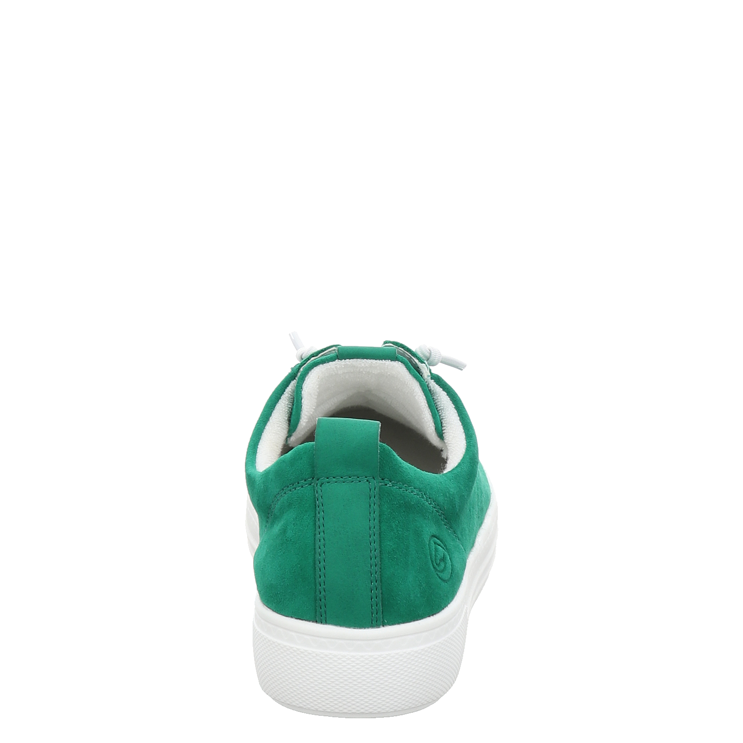 Remonte, Fshalbschuh, Nubukleder-Slip-On in grün für Damen
