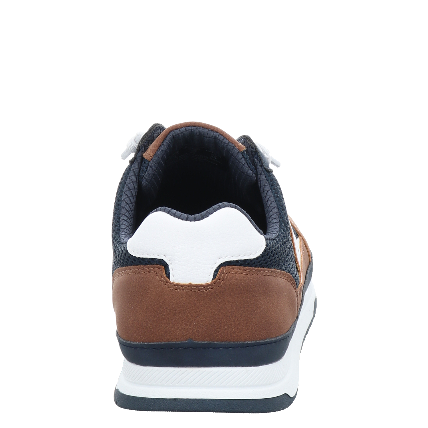 Bugatti Kunstleder-Sneaker in blau für Herren