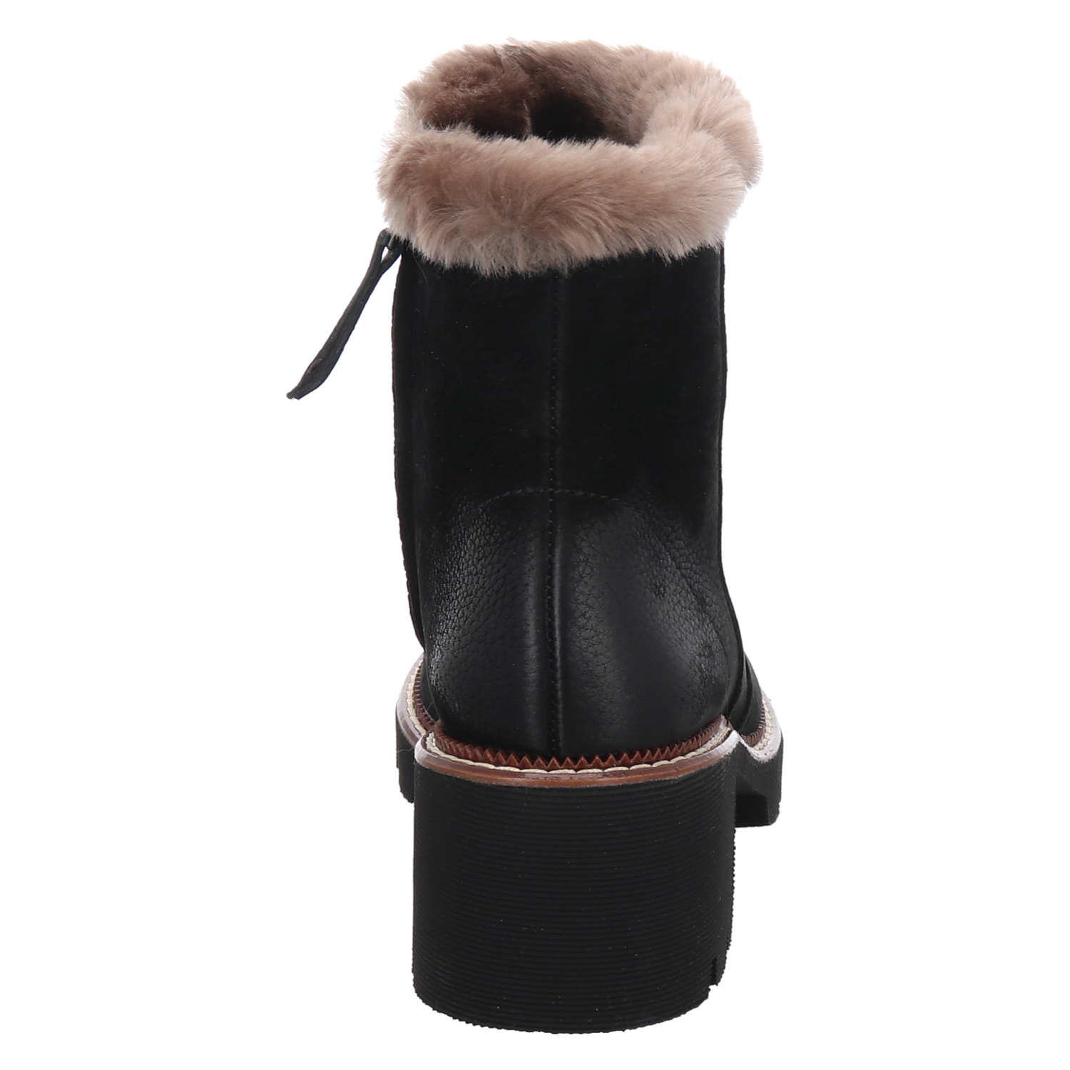 Lammfell Stiefeletten Mit Echtfell Stiefeletten Damen Stiefeletten