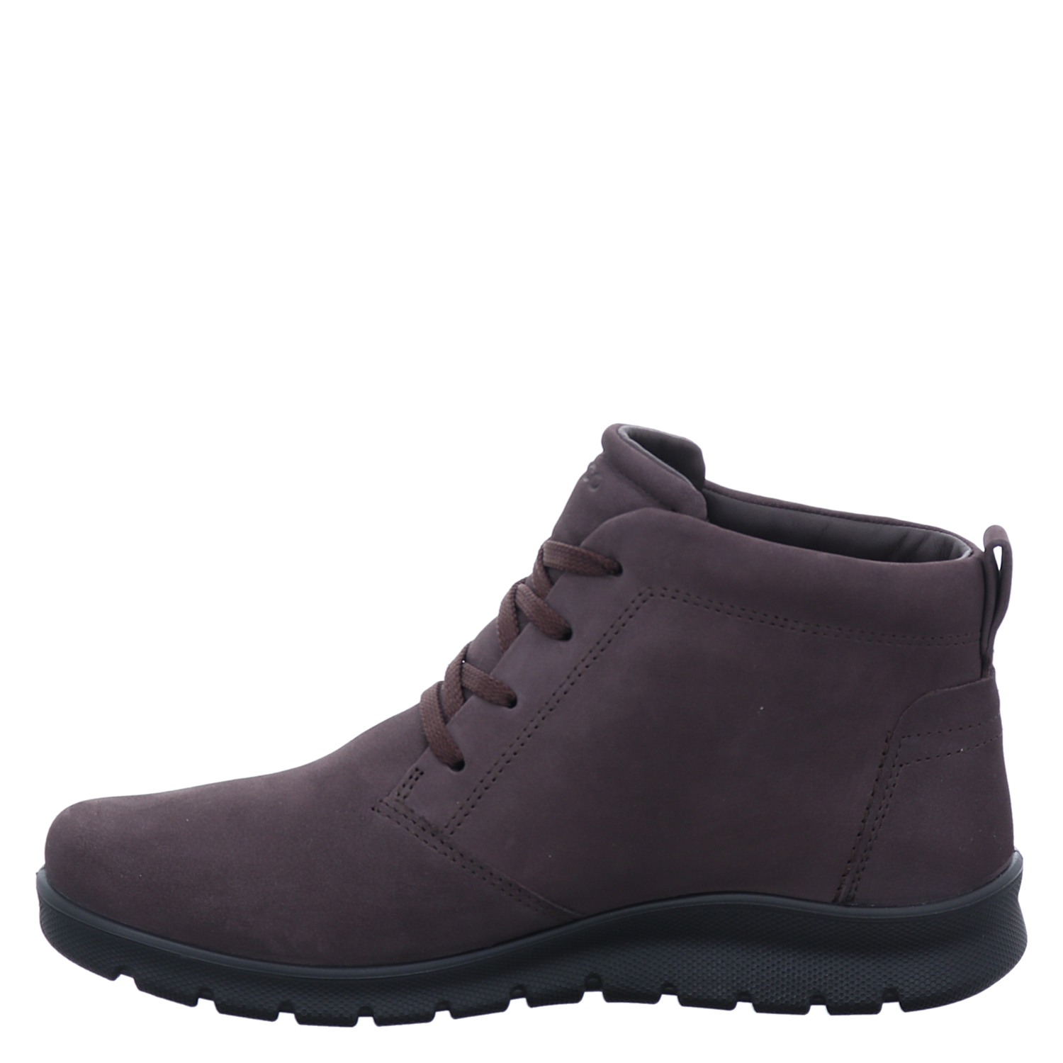 Ecco Babett Boot Nubukleder Schnurstiefel in braun fur Damen