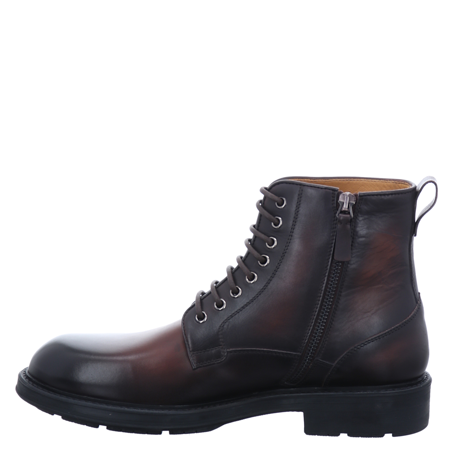 Magnanni, 591 Bilbo, Glattleder-Schnürstiefel in braun für Herren