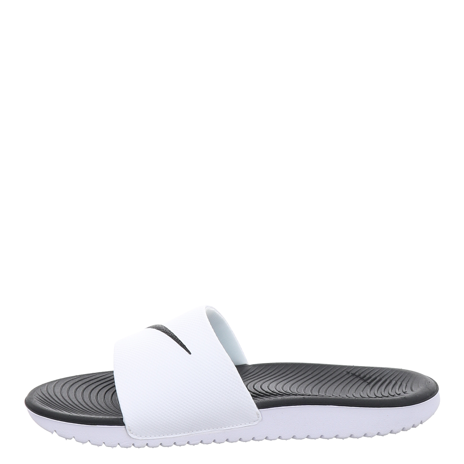 Nike, Kawa Slide, Textil-Slides Zehentrenner in weiß für Damen