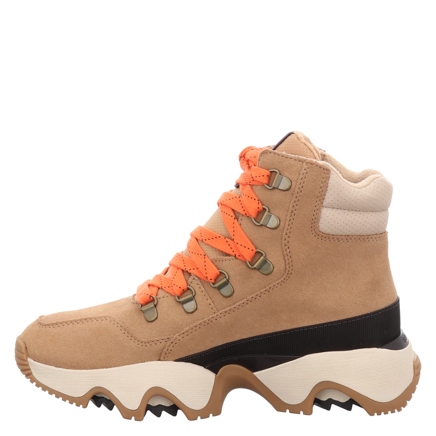 Sorel Kinetic Impact Conquest Veloursleder Schnurstiefel in beige fur Damen
