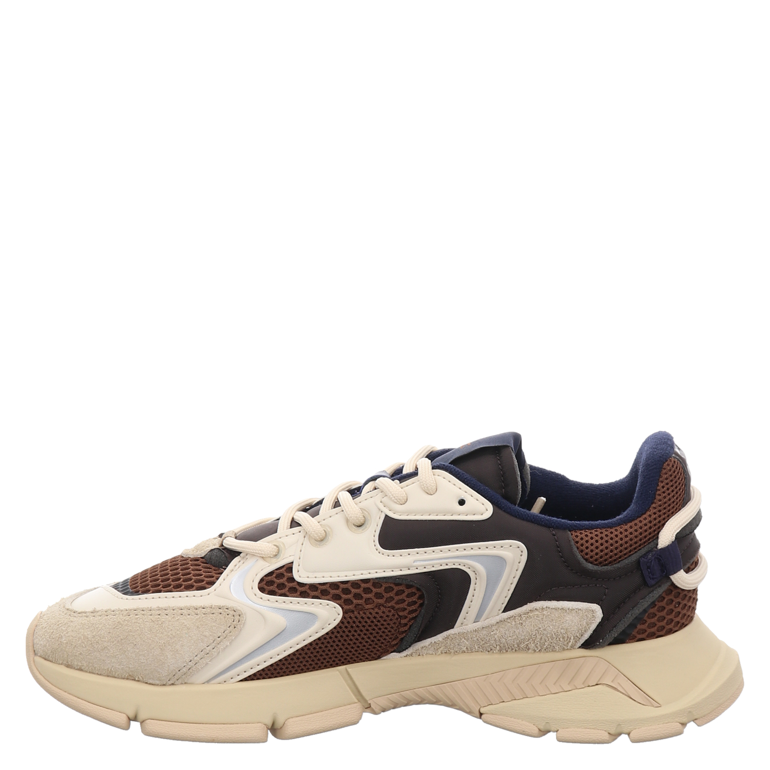 Lacoste, L003 Neo 224 1 Sma, Textil-Sneaker in braun für Herren 