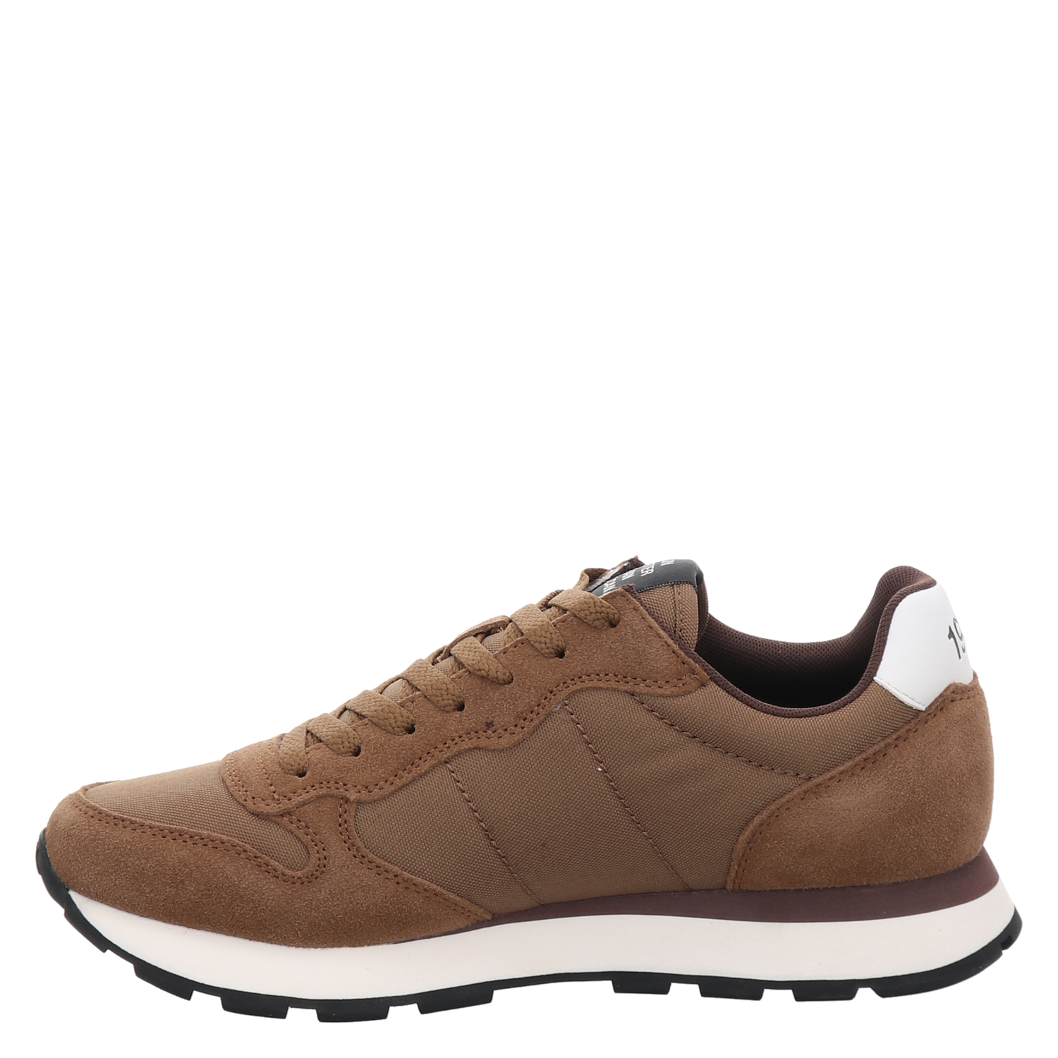 Sun68, Tom Solid, Textil-Sneaker in braun für Herren