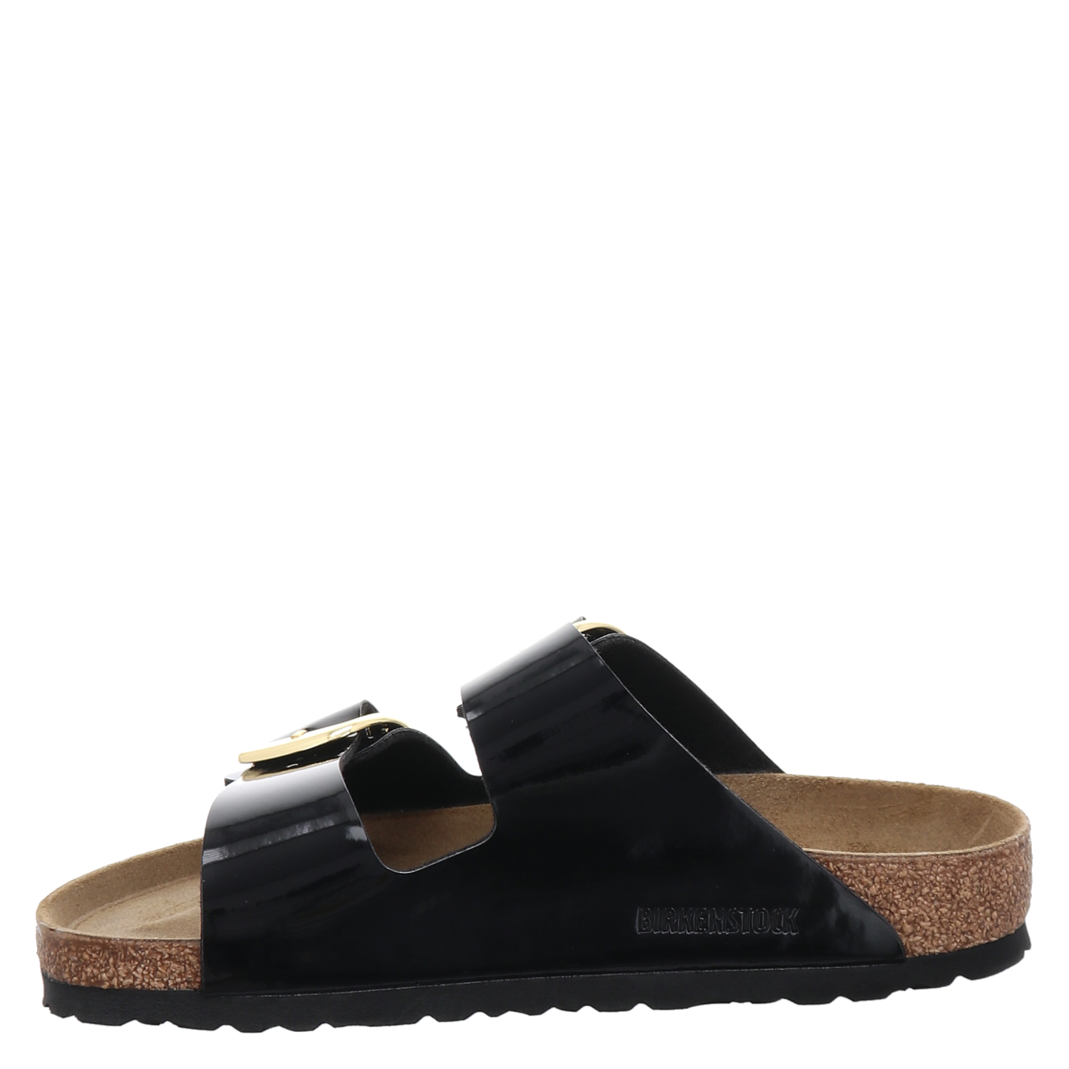 Birkenstock arizona black patent top