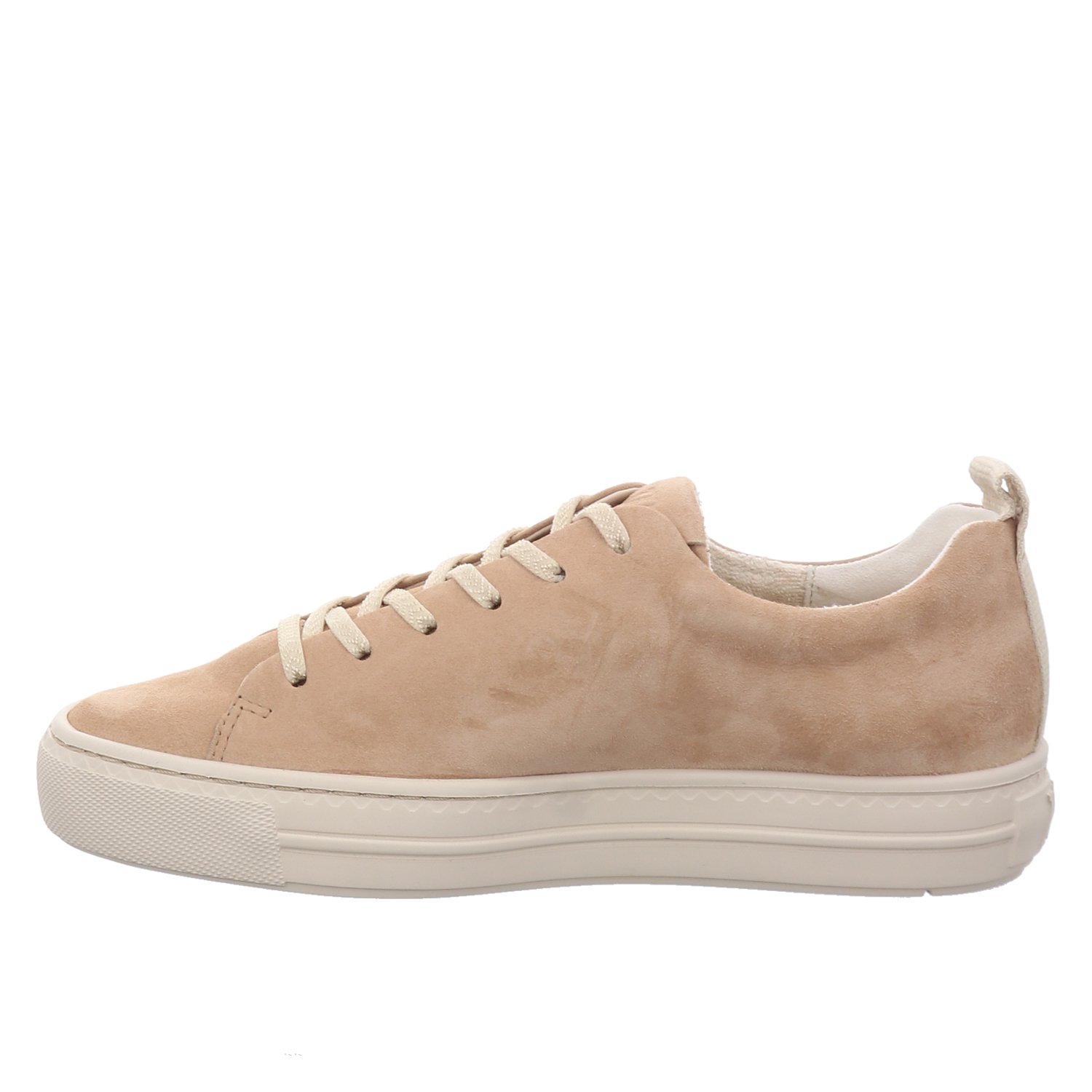 Paul Green, 0077-5267-107-pauls, Veloursleder-Slip-On in beige für Damen