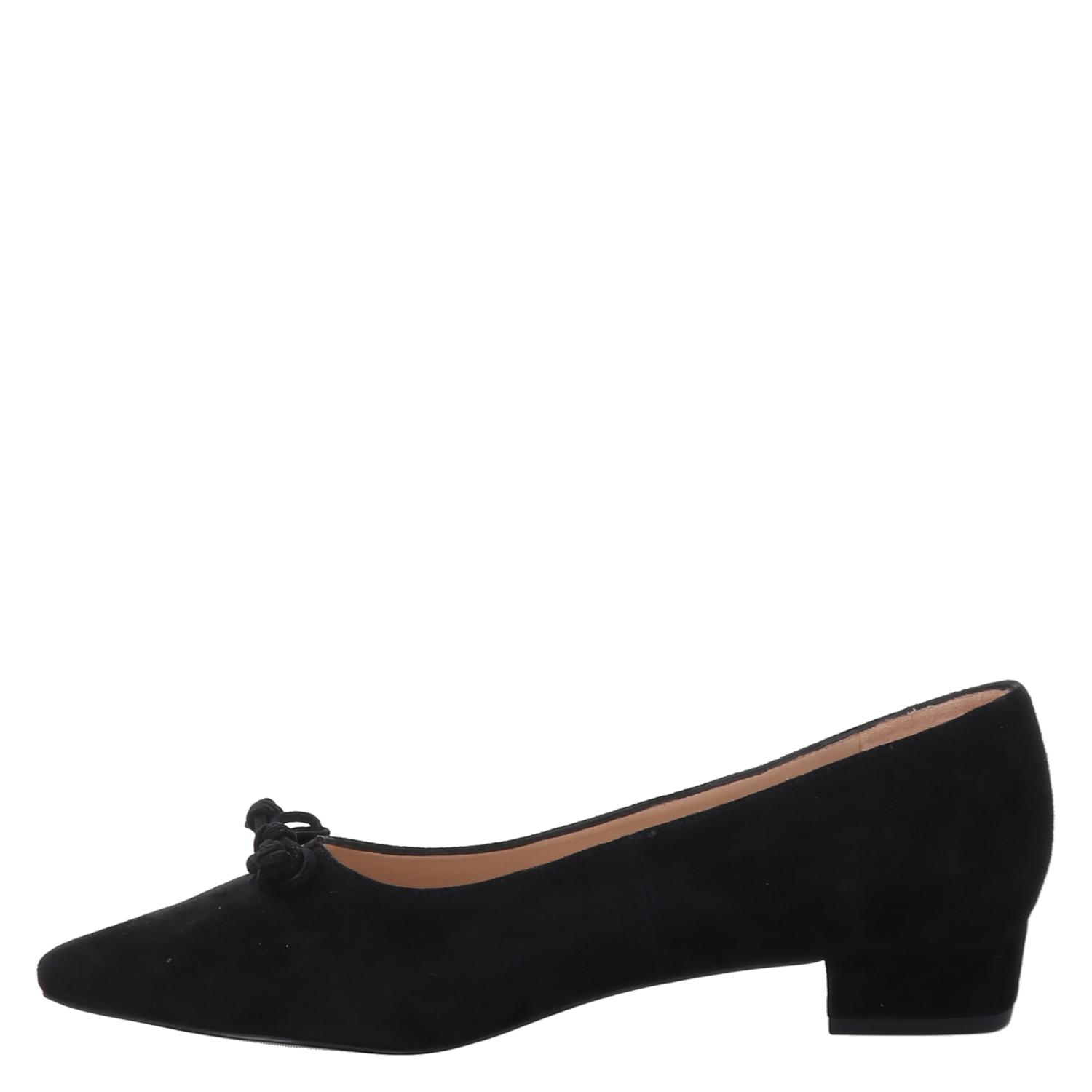 Peter Kaiser, Nos, Veloursleder-Pumps in schwarz für Damen