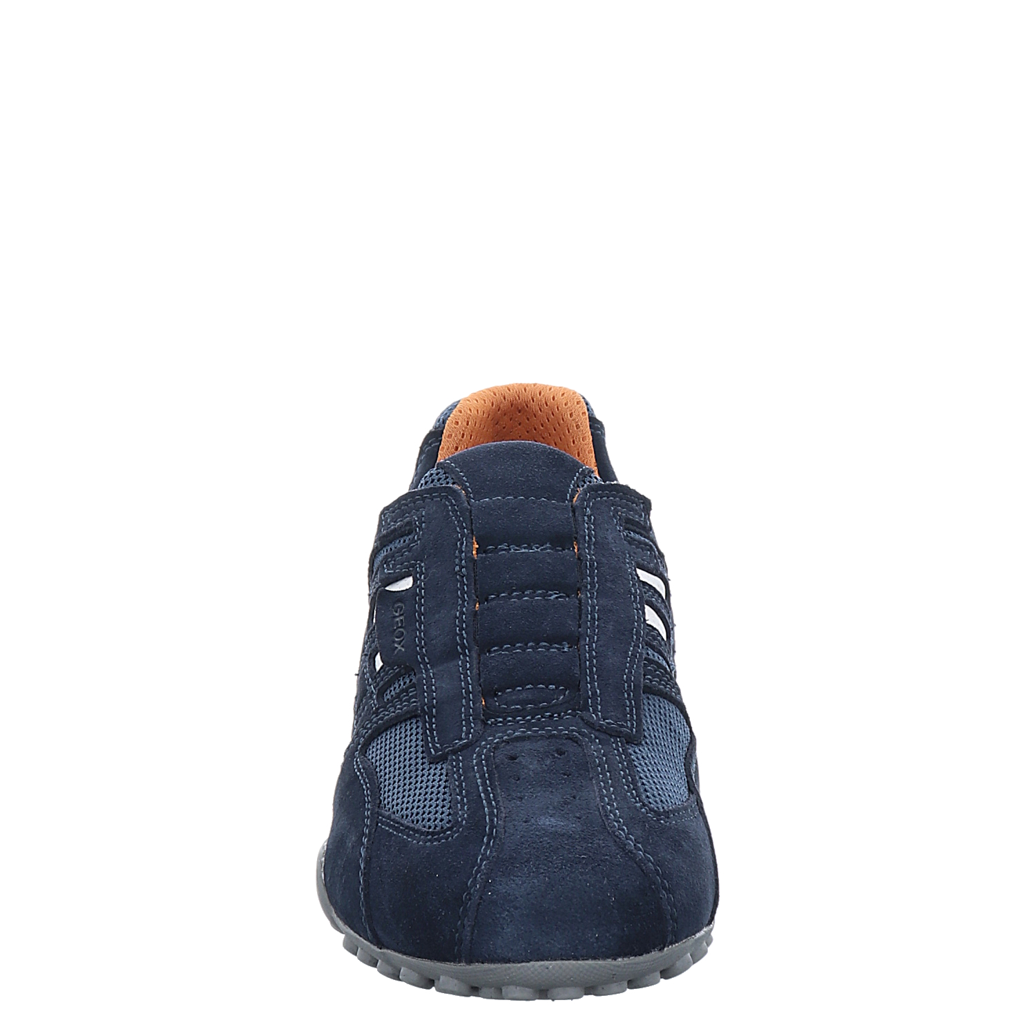Geox, U Snake L - Scam. Mesh, Veloursleder-Slipper in blau für Herren