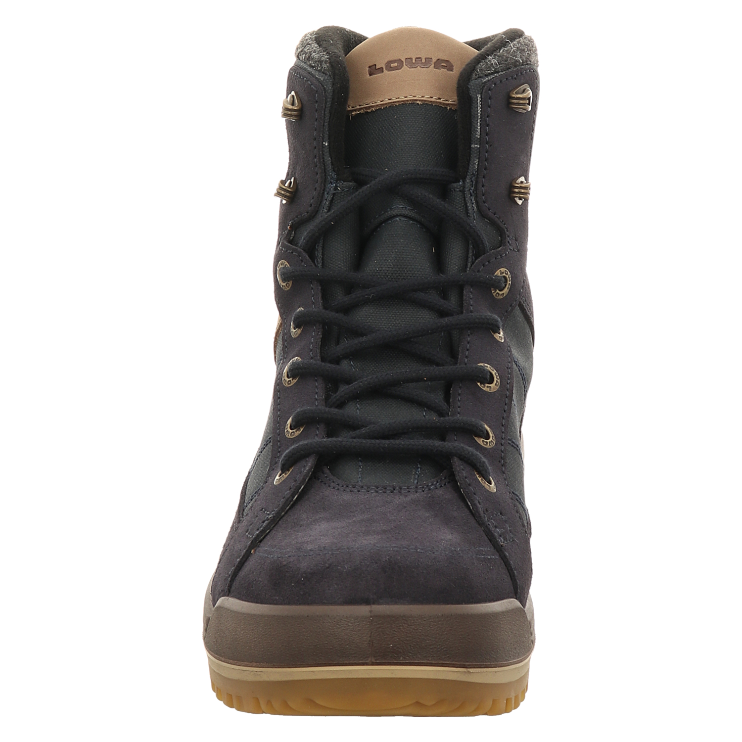 Lowa Isarco Evo Gtx Veloursleder Winterboots in blau fur Herren