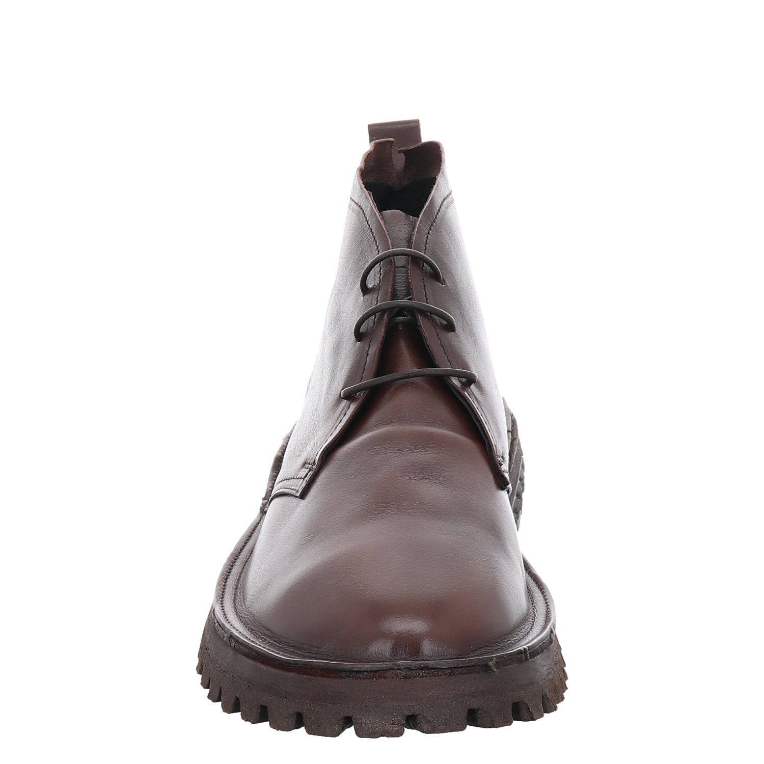 Moma, Polacchi Uomo Tebe, Glattleder-Schnürstiefel in braun für Herren