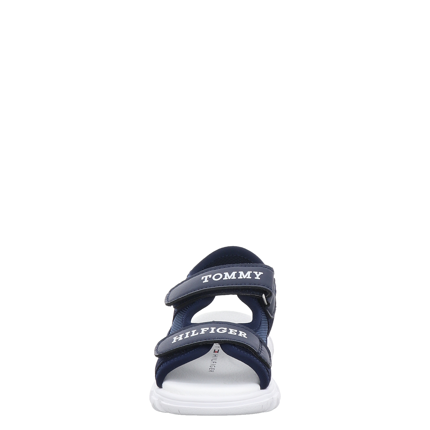 Tommy Hilfiger Kids Logo Velcro Sandal Textil Sandale in blau fur Kinder