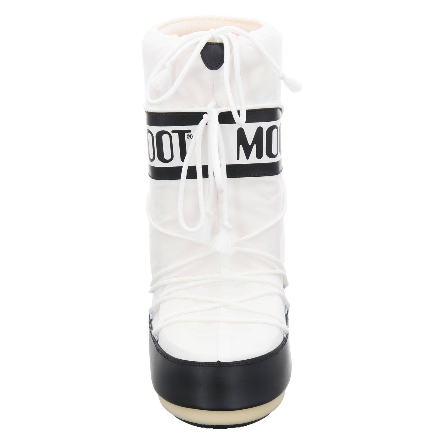 Moon Boot, Icon Nylon, High-Tech-Winterboots in weiß für Damen
