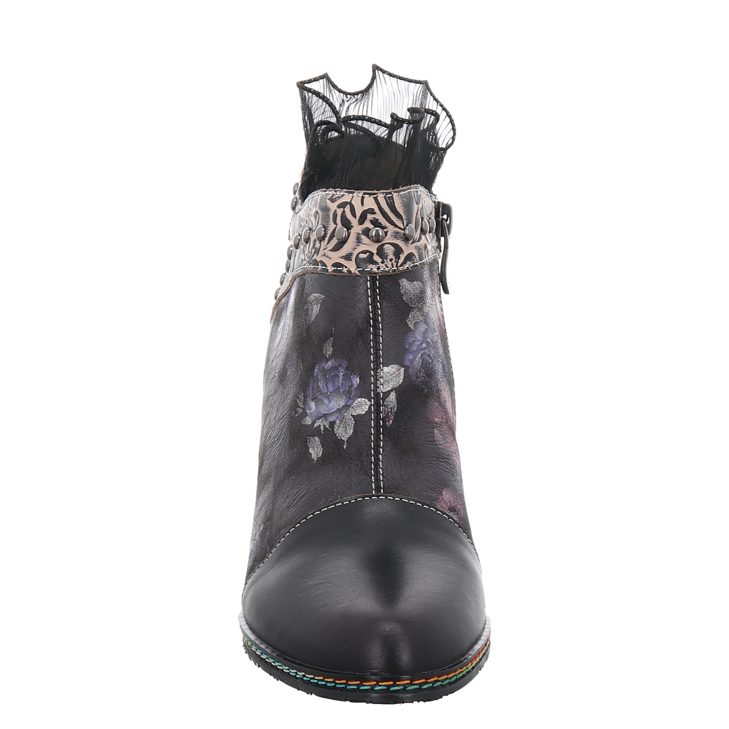 Laura Vita Damen Stiefeletten Ancnao 139 – Blockabsatz, Pull-On, PVC & Gummisohle