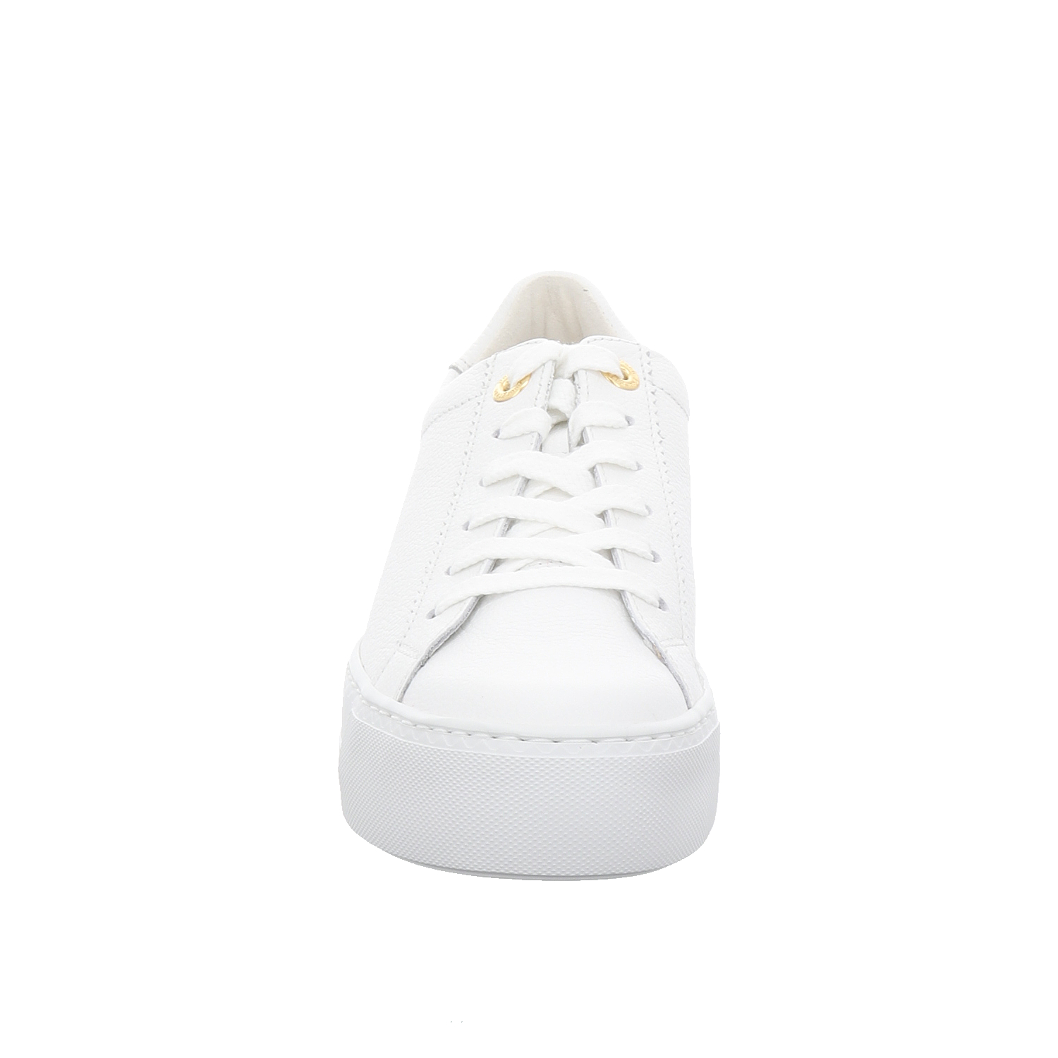 Paul Green Sneaker Damen - Weiße Ledersneaker Mit Schmetterling-Detail