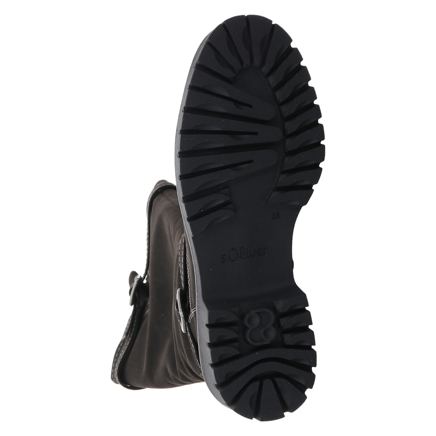 Schuhe, Kunstleder-Chelsea in schwarz für Damen