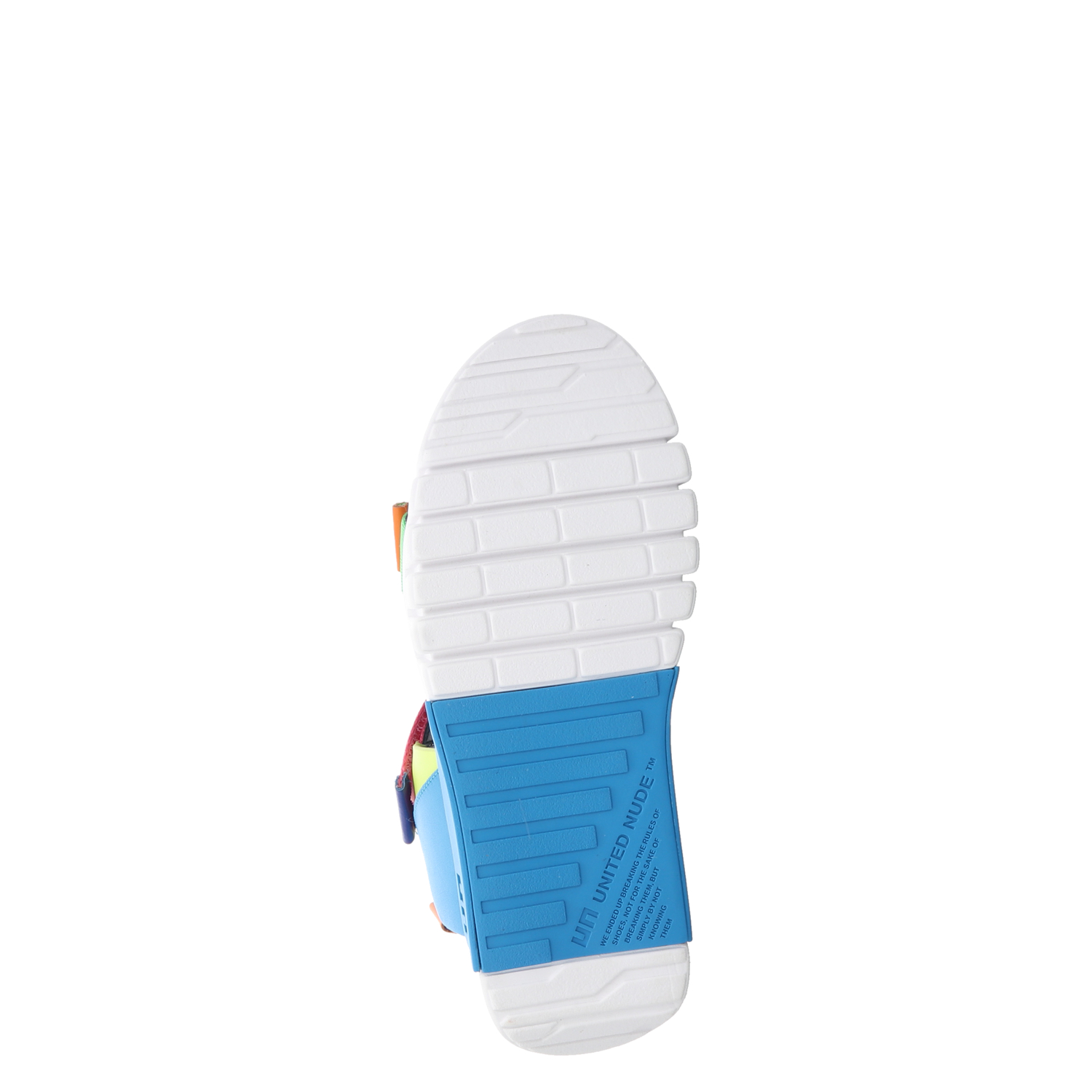 United Nude, Delta Run, Glattleder-Sandalette in mehrfarbig für Damen