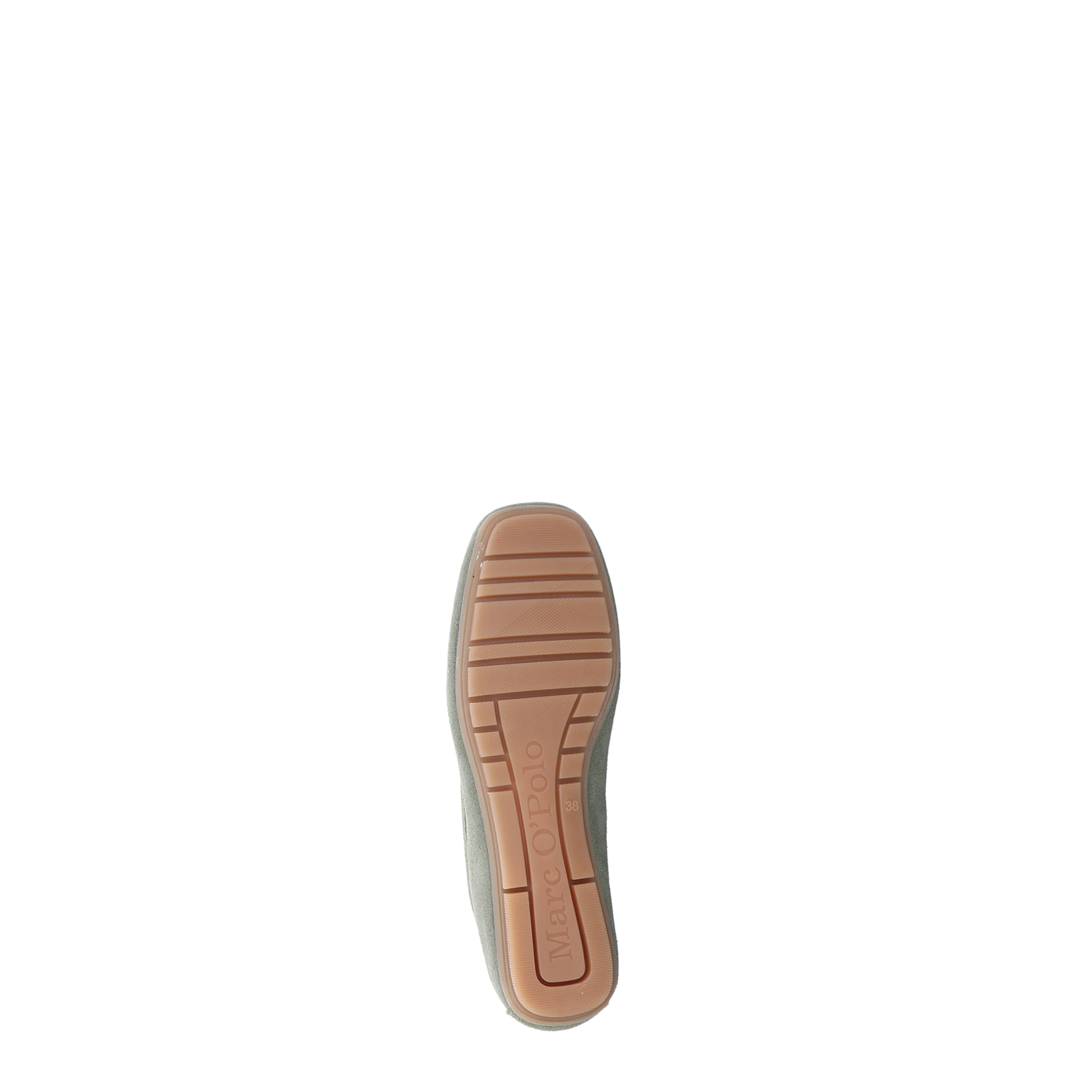 Marc O Polo Veloursleder-Mokassin in grün für Damen